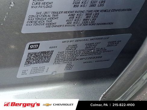 Certified 2023 Chevrolet Silverado 1500 LT AWD/4WD image 29