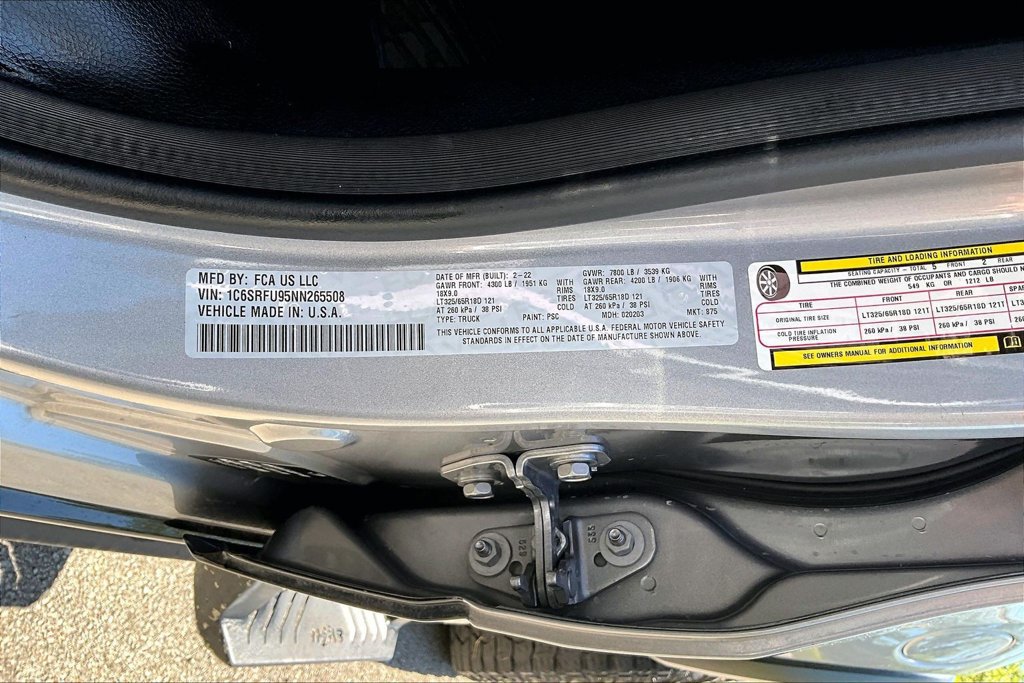 Used 2022 RAM 1500 TRX w/ TRX Level 1 Equipment Group AWD/4WD image 43