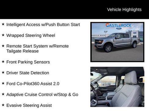 New 2025 Ford F150 XLT w/ Equipment Group 302A MID image 14