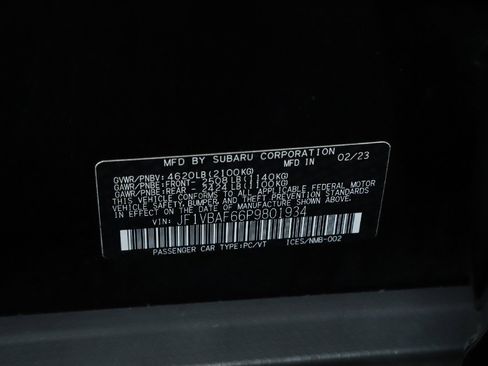 Used 2023 Subaru WRX Premium image 19