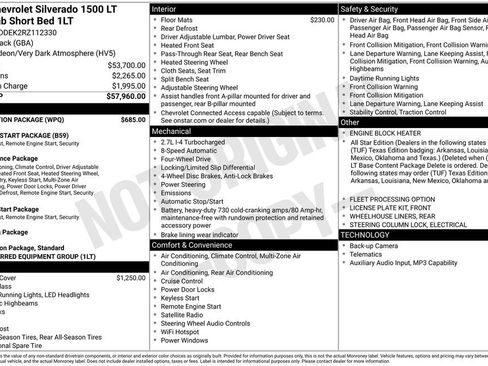 Used 2024 Chevrolet Silverado 1500 LT w/ Protection Package AWD/4WD image 4