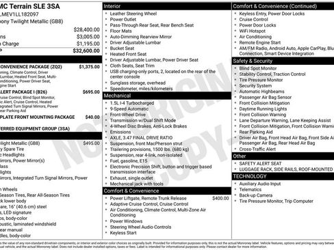 Used 2020 GMC Terrain SLE w/ Driver Convenience Package image 4