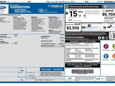 Used 2013 Ford Expedition Limited AWD/4WD image 43