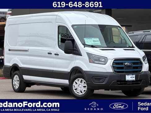New 2025 Ford E-Transit 148 Medium Roof w/ Load Area Protection Package RWD image 1