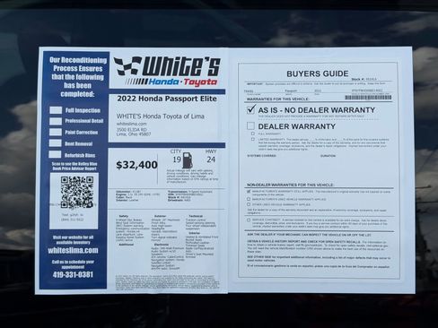 Used 2022 Honda Passport Elite image 38