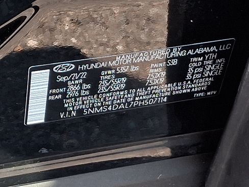 Certified 2023 Hyundai Santa Fe Limited AWD/4WD image 29