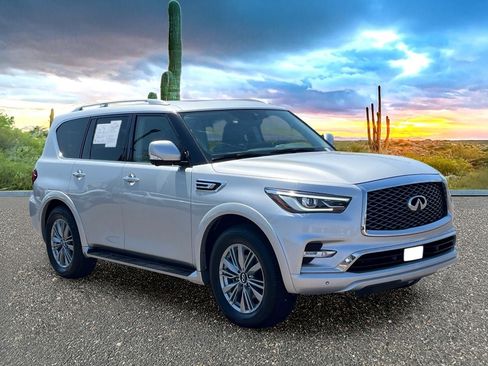 Certified 2022 INFINITI QX80 Luxe w/ Cargo Package RWD image 7