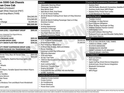New 2026 RAM 5500 Tradesman AWD/4WD image 28