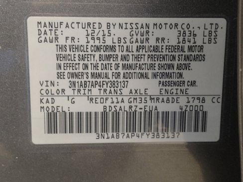 Used 2015 Nissan Sentra SR image 33