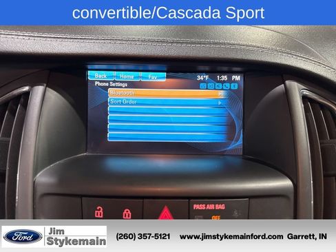 Used 2018 Buick Cascada Sport Touring FWD image 23