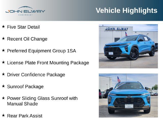 Used 2025 Chevrolet Trax ACTIV w/ Sunroof Package FWD image 4