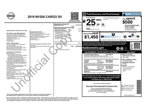 Used 2019 Nissan NV200 SV w/ Navigation Package image 17