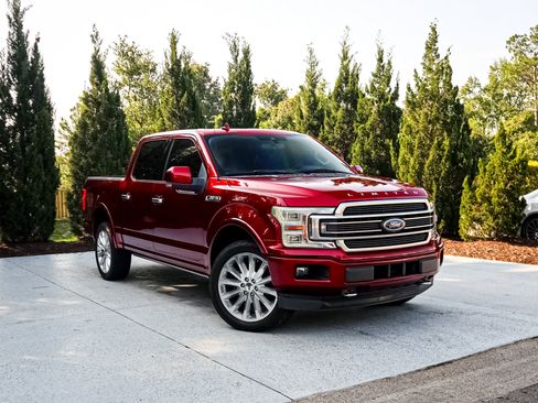 Used 2019 Ford F150 Limited w/ Trailer Tow Package AWD/4WD image 2
