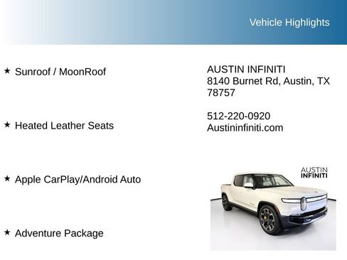Used 2022 Rivian R1T Adventure AWD/4WD image 9