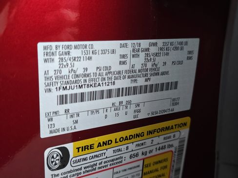 Used 2019 Ford Expedition Platinum image 41