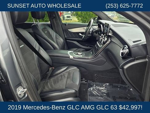 Used 2019 Mercedes-Benz GLC 63 AMG 4MATIC Coupe w/ Parking Assist Package image 21