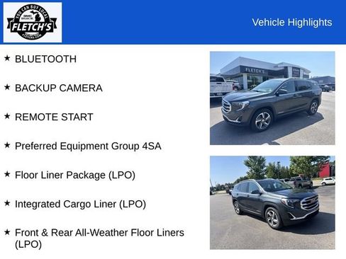 Used 2021 GMC Terrain SLT w/ LPO, Floor Liner Package AWD/4WD image 2