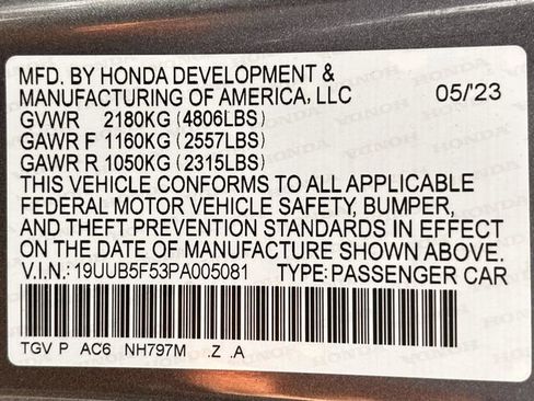 Used 2023 Acura TLX A-Spec Package image 35