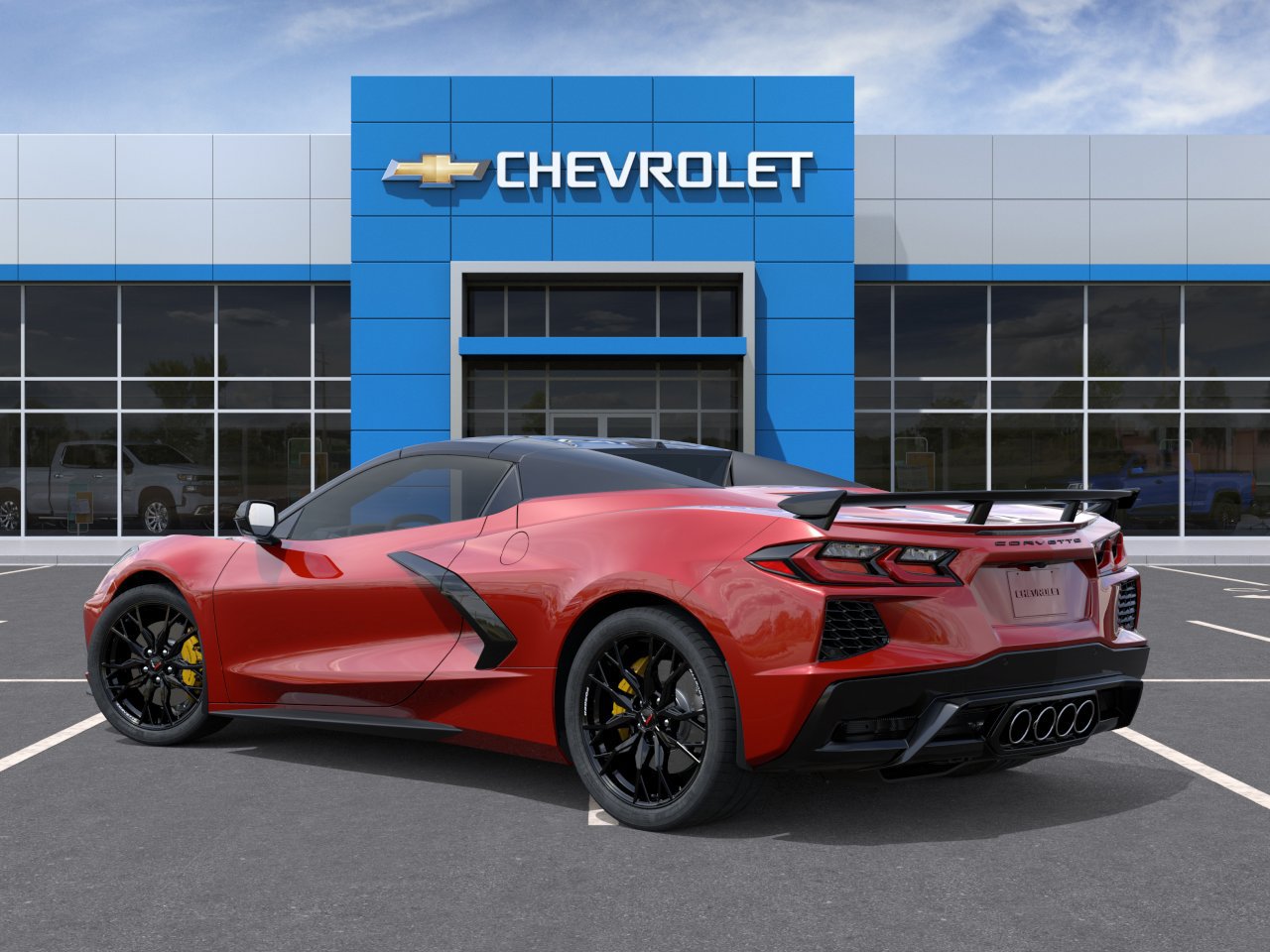 New 2027 Chevrolet Corvette Stingray Convertible w/ Z51 Performance Package RWD image 3