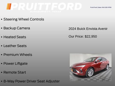 Used 2024 Buick Envista Avenir FWD image 13