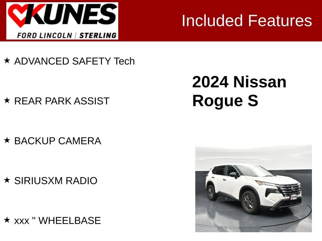 Used 2024 Nissan Rogue S AWD/4WD image 2