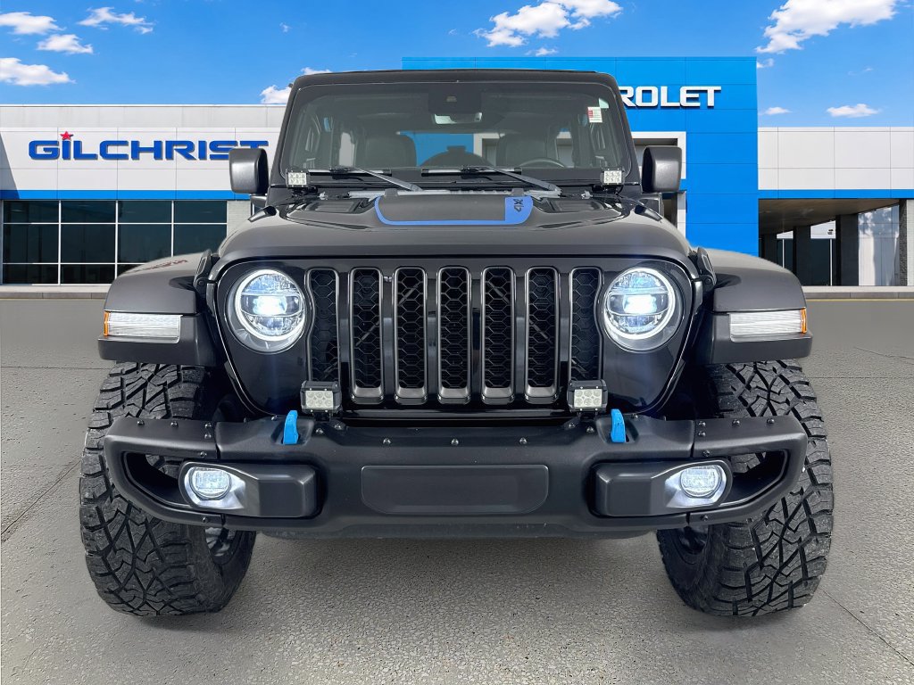 Used 2021 Jeep Wrangler Unlimited Rubicon 4xe w/ Steel Bumper Group AWD/4WD image 2