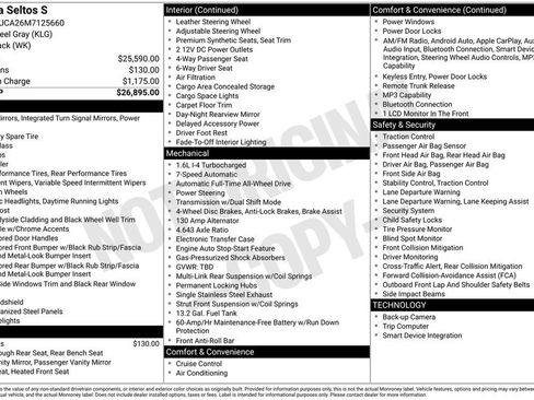 Used 2021 Kia Seltos S image 2