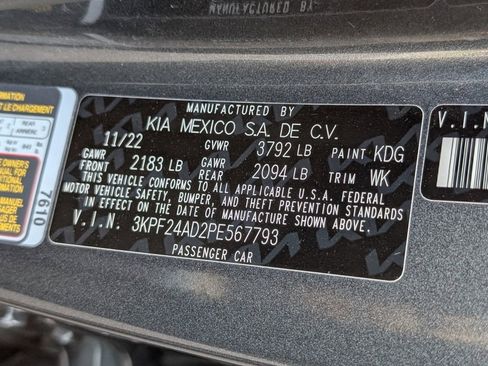 Certified 2023 Kia Forte LXS image 30