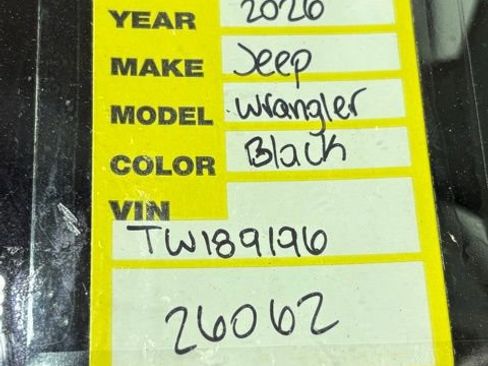 New 2026 Jeep Wrangler Unlimited Sport image 23