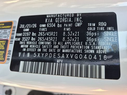 New 2027 Kia Telluride SX X-Line AWD/4WD image 24