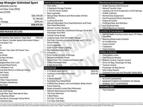 Used 2014 Jeep Wrangler Unlimited Sport image 22