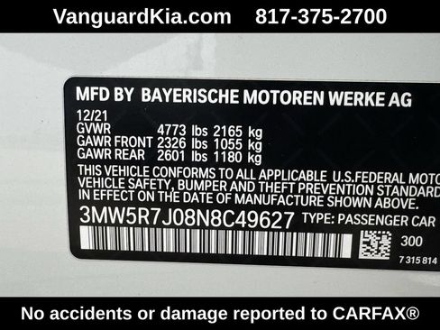 Used 2022 BMW 330i xDrive Sedan w/ Driving Assistance Package AWD/4WD image 34