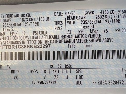 New 2025 Ford Transit 250 Base w/ Load Area Protection Package image 56