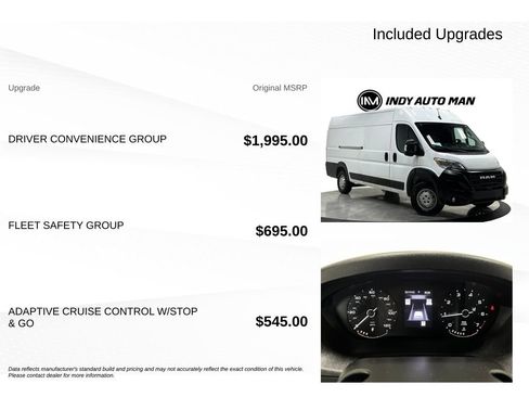 Used 2023 RAM ProMaster 3500 w/ Driver Convenience Group FWD image 18