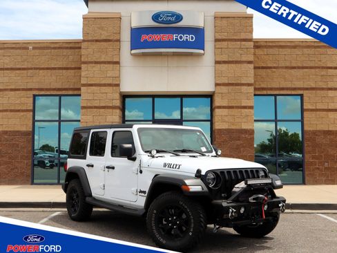 Used 2021 Jeep Wrangler Unlimited Sport AWD/4WD image 1