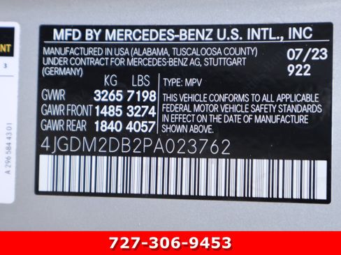 Used 2023 Mercedes-Benz EQS 450+ SUV image 26