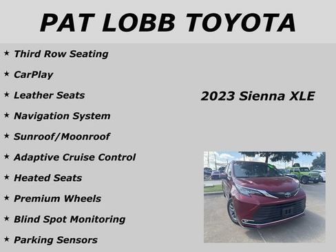 Used 2023 Toyota Sienna XLE FWD image 20