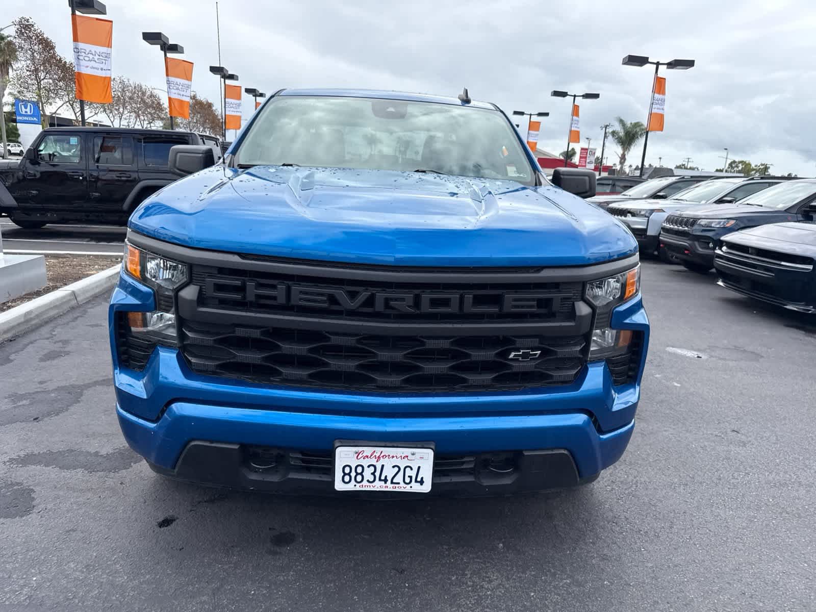 Used 2024 Chevrolet Silverado 1500 Custom w/ LPO, Dark Essentials Package RWD image 4