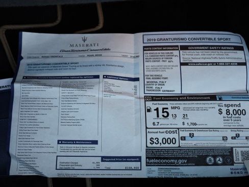 Used 2019 Maserati GranTurismo Sport image 51