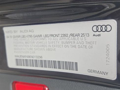 Used 2019 Audi A4 2.0T Premium Plus w/ Premium Plus Package AWD/4WD image 15