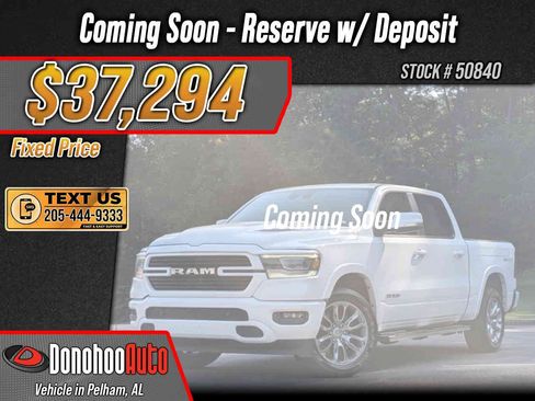 Used 2021 RAM 1500 Laramie w/ Sport Appearance Package RWD image 1