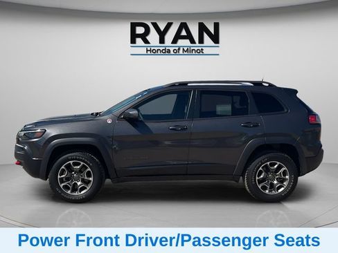 Used 2021 Jeep Cherokee Trailhawk w/ Premium Leather Package AWD/4WD image 10