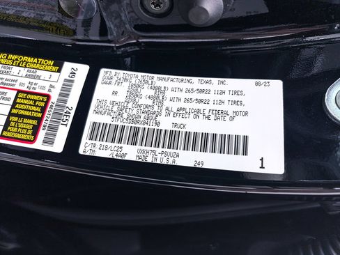 Used 2024 Toyota Tundra Capstone AWD/4WD image 44