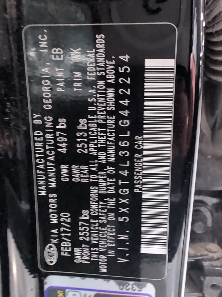 Used 2020 Kia Optima SE FWD image 3
