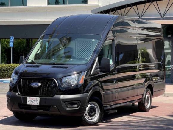 Used 2023 Ford Transit 250 148 High Roof Extended w/ Load Area Protection Package RWD image 3