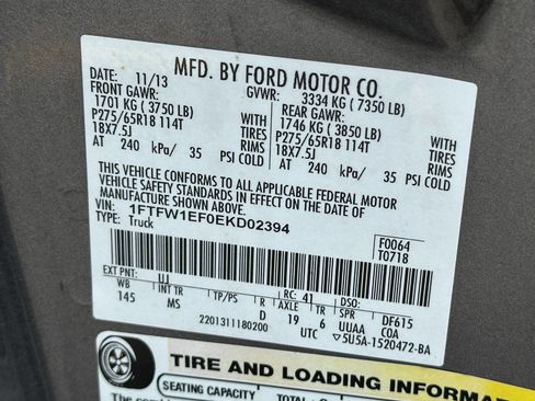 Used 2014 Ford F150 XLT w/ Equipment Group 302A Luxury image 12