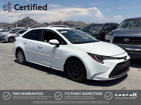 Used 2023 Toyota Corolla LE w/ Carpet Mat Package (TMS) FWD image 1