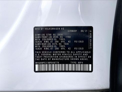 Used 2021 Volkswagen ID.4 Pro S w/ Gradient Package RWD image 32
