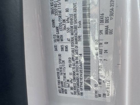 Used 2014 Ford E-150 and Econoline 150 w/ Commercial Cargo Van Package image 28