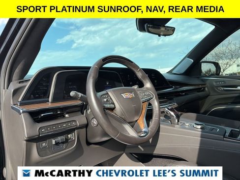 Used 2023 Cadillac Escalade Sport Platinum w/ LPO, ONYX Package image 50